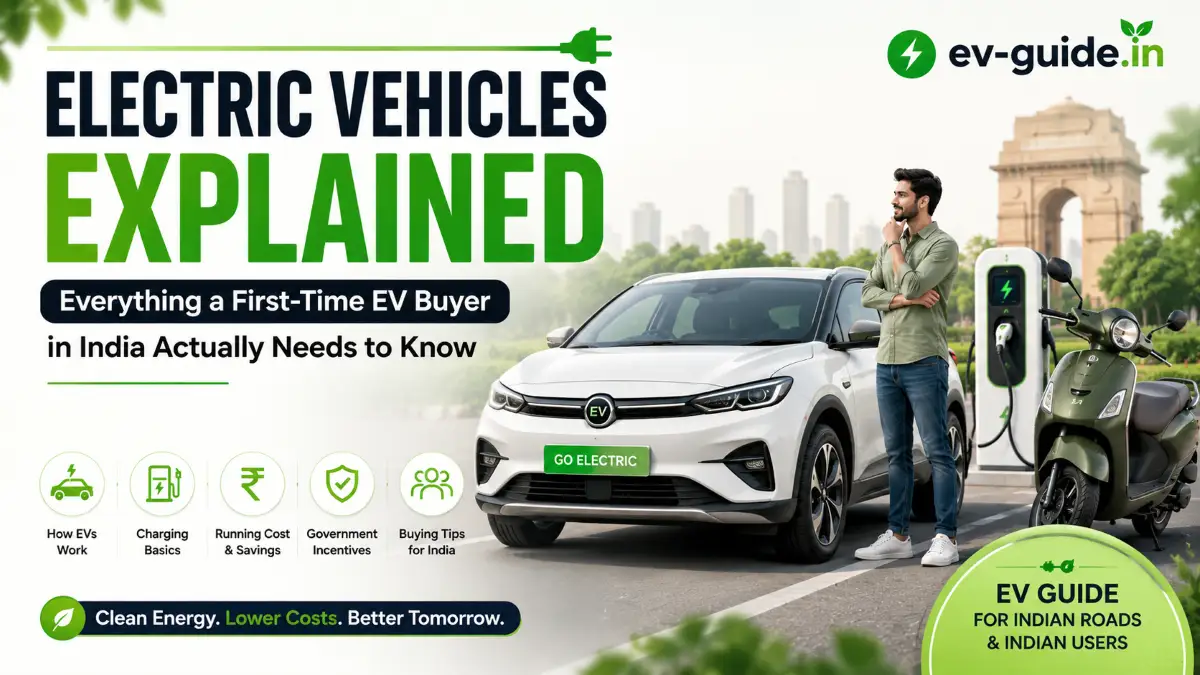EV Basics for First time buyers in India