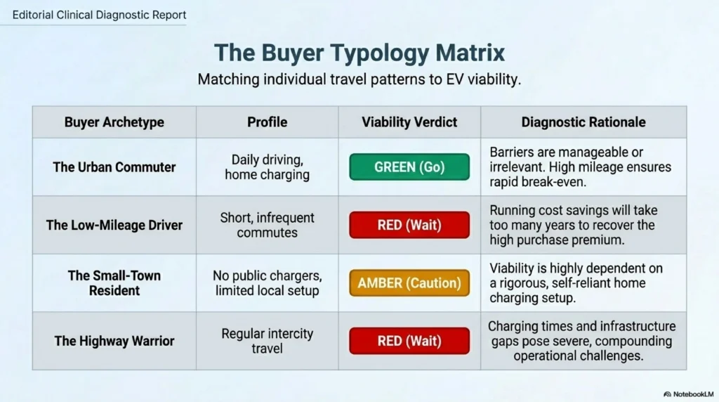 EV Buyer profile illustraion