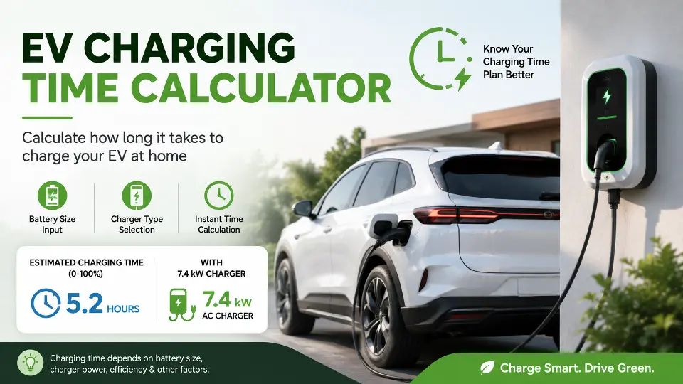 EV charging time calculator