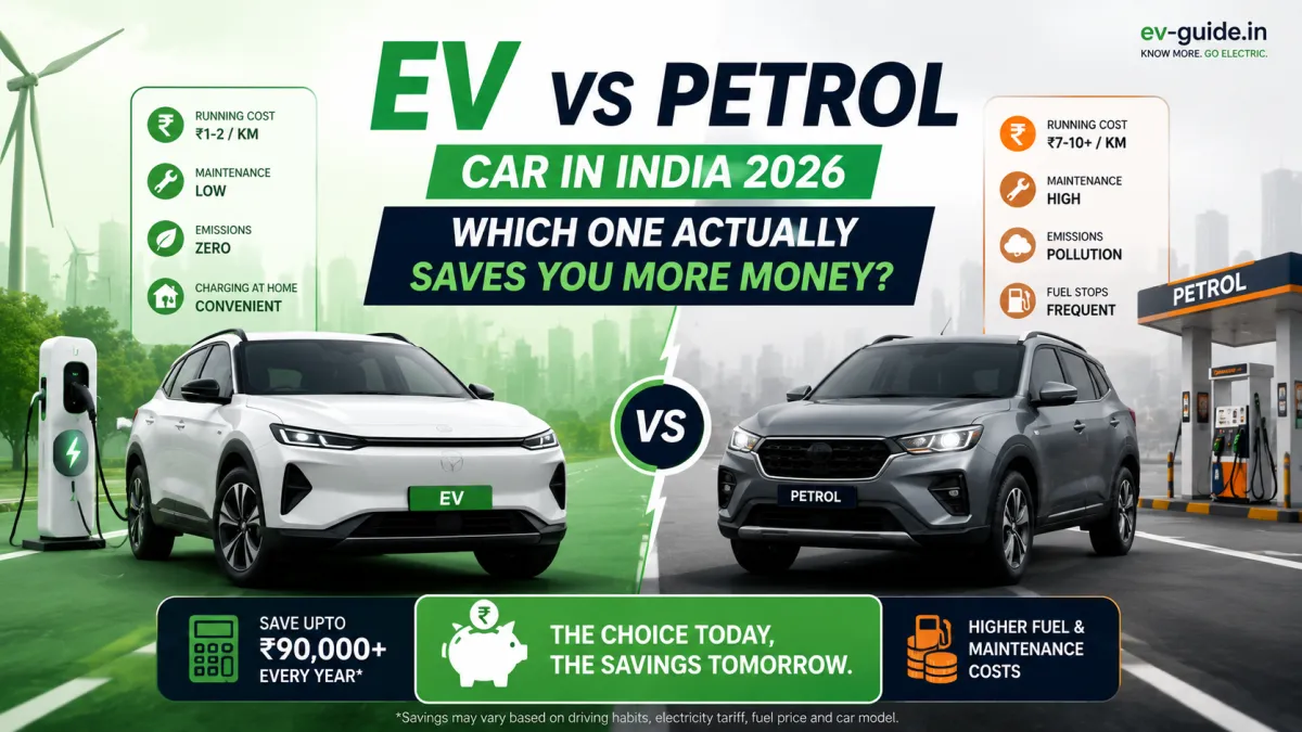 EV vs Petrol Comparison guide 2026