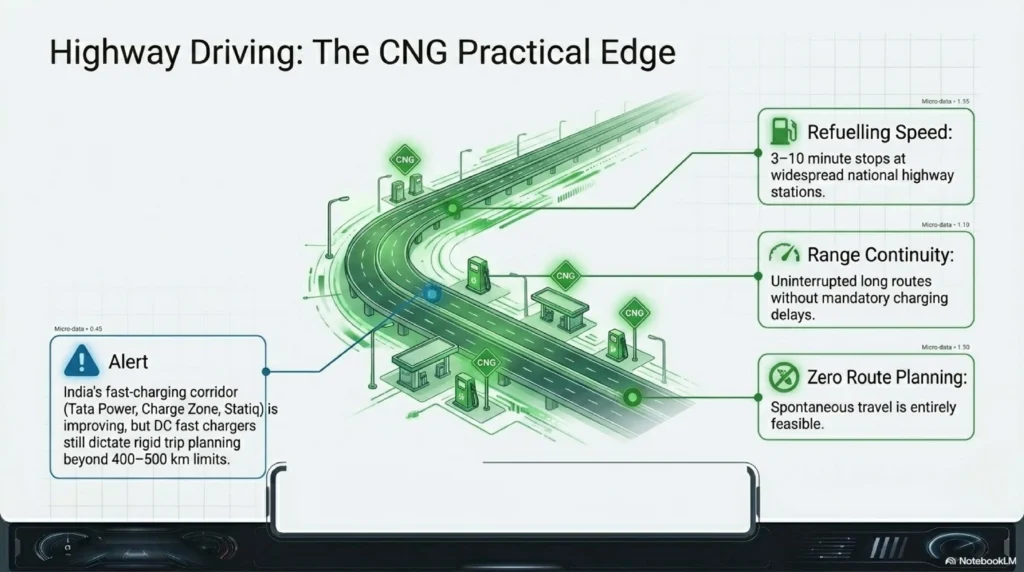 CNG highway advantage